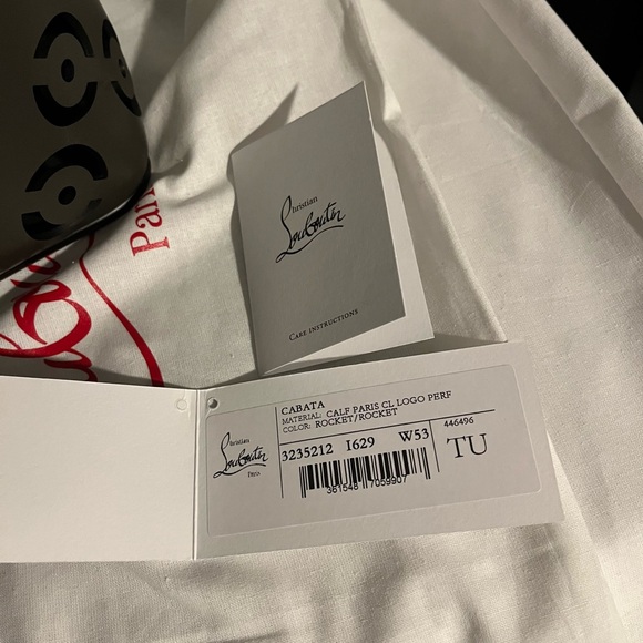 Christian Louboutin Cabata Perforated Tote - Picture 7 of 12